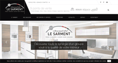 Desktop Screenshot of lesarment.fr